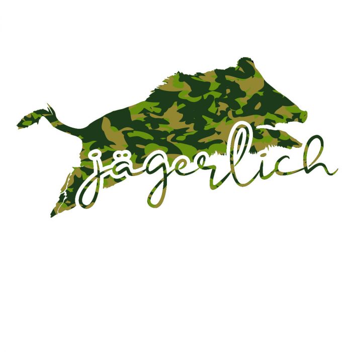 Motiv Jägerlich Sau / Wildschwein camouflage