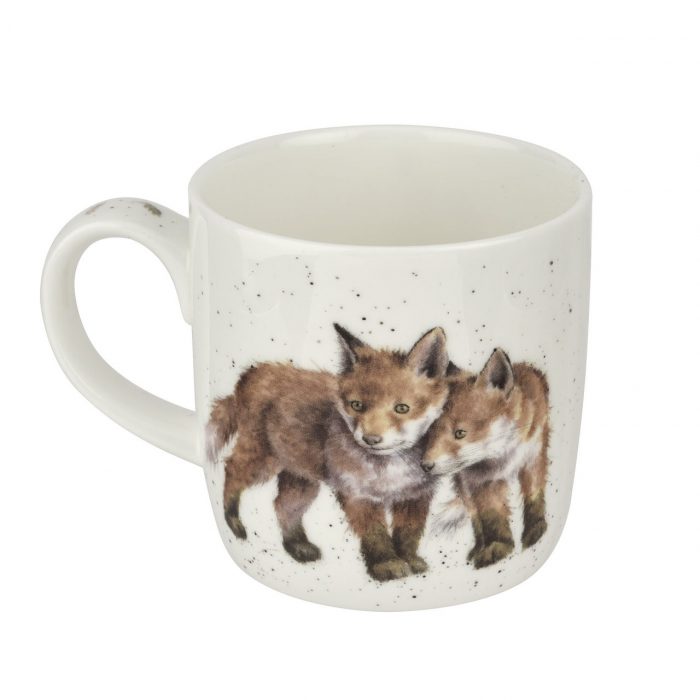 Kaffeebecher klein mit Fuchswelpen